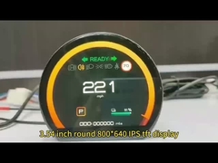 800x640 TFT Round Display 3.54 Inch SPI TFT Display 1000 Cd/M2 Dengan 3SPI+18Bit RGB Interface