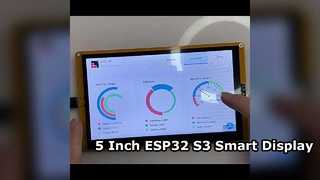 Layar Sentuh Papan Pengembangan ESP32 S3 5 inci