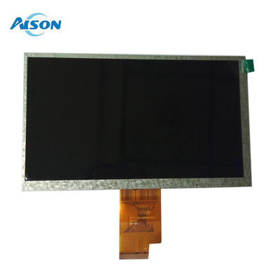 7 Inch 1024x600 IPS Color TFT Display Transmissive LCD Display 450cd/M2 Dengan Antarmuka LVDS