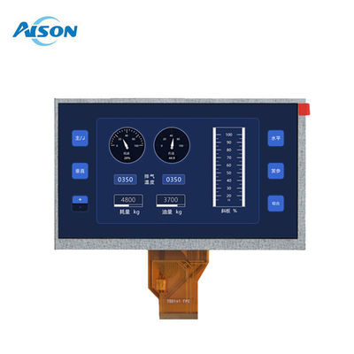 7 Inch 800x480 TFT LCD Module 50 Pin LCD Display RGB 24 Bit Untuk Aplikasi Industri