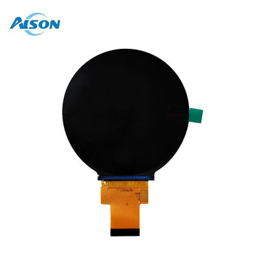 2.76 inci 480x480 Lingkaran IPS TFT LCD Modul MIPI Antarmuka 300 nits 2.8 inci Layar Bulat