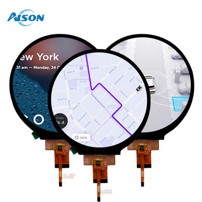 4 inci 720x720 IPS Lingkaran TFT LCD Display Dengan Antarmuka MIPI