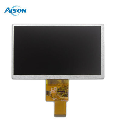 7 Inch TFT Panel 450 cd/m2 40 Pin Panel 800x480 Dengan 24 BIT RGB Interface 40Pin