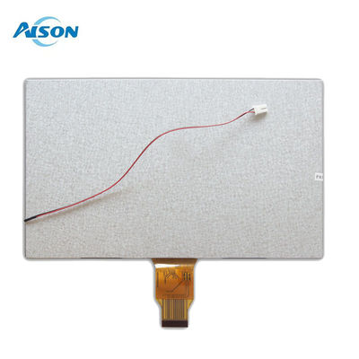 1024x600 TFT Color Display 10.1" TFT High Resolution Display Dengan Lvds Interface 300 Cd/M2