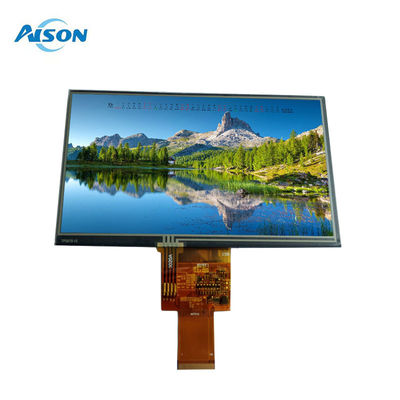 7" RTP TFT Display Resolusi 800X480 RGB Interface 40 Pin untuk Aplikasi Industri