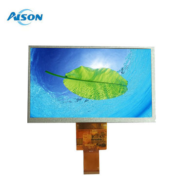 7" RTP TFT Display Resolusi 800X480 RGB Interface 40 Pin untuk Aplikasi Industri