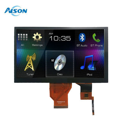 7 Inch 800x480 TFT LCD Module 50 Pin LCD Display RGB 24 Bit Untuk Aplikasi Industri