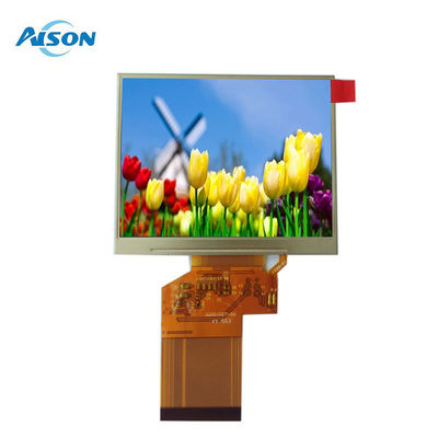 1000 cd/m2 Cahaya Matahari Membaca 3,5 inci 640x480 IPS TFT Display RGB Interface