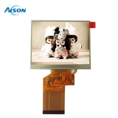 3.5 inci 320x240 TFT LCD Display Dengan RGB 24 Bit 54pin Interface 350cd/M2 TFT Display Module