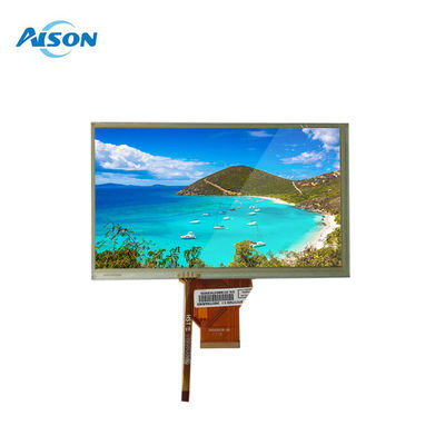 7 inci TFT Resistive Touch Screen 800X480 Touchscreen Display Module 300 Cd/M2