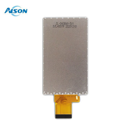 4 Inch LCD Display 250 Cd/M2 IPS Display Module 480x800 Dengan RGB Interface
