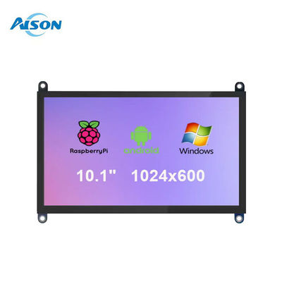 10.1 inci Raspberry Pi Screen 1024X600 HDMI USB Touch Screen 450 cd/m2