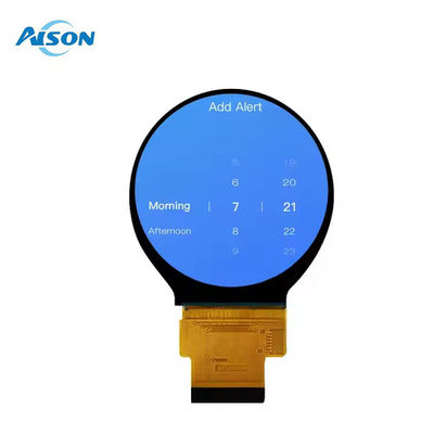 2.1 inci 480x480 Bulat TFT LCD Tampilan Layar sentuh Untuk pendingin air Smart Home