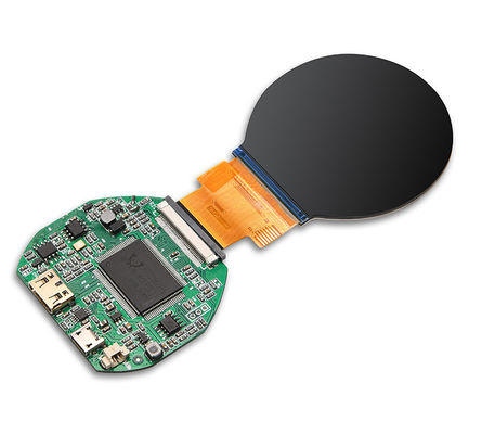 2.1 inci Round LCD Module SPI IPS Module Dengan 480*480 Resolusi 300 nits