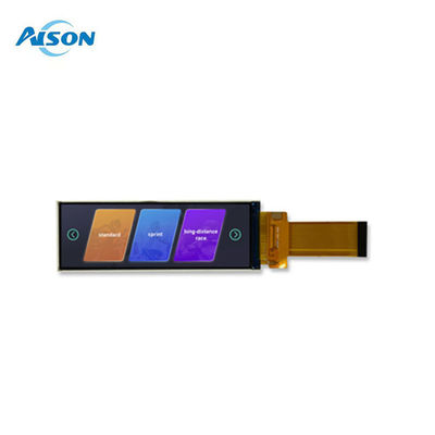 Bar Type LCD TFT Display 180x640 dengan 25,72*83,83*2,1mm Outline Dimension dan MCU 8 Bit Interface