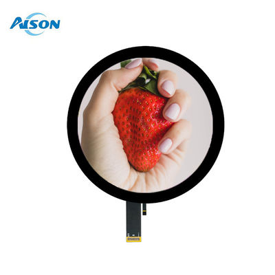 5 inci 1080*1080 Lingkaran MIPI 50 Pin TFT LCD Tampilan Dengan Sentuh Untuk Smart Home