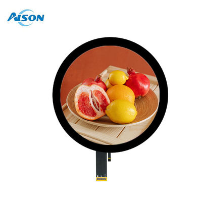 5.0" 1080x1080 Layar TFT Bulat Antarmuka MIPI 350 nits