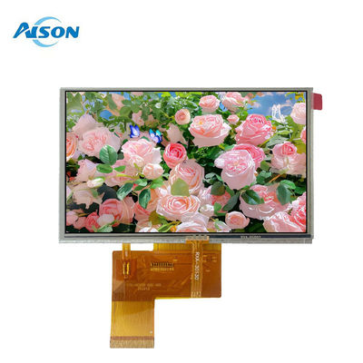 5.0 IPS TFT LCD Module, TFT 5 inci dengan Resistive Touch Panel Resolusi 800X480