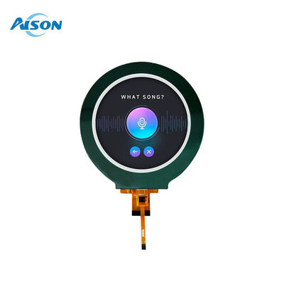 3.4 inci 800x800 Layar TFT Sentuh Bulat dengan Antarmuka MIPI