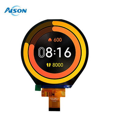 3.4 inci 800x800 Layar TFT Sentuh Bulat dengan Antarmuka MIPI