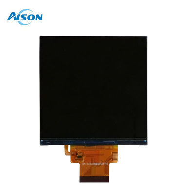 4 inci Square TFT Display 480x480 dengan RGB Interface dengan Touch Display 300 cd/m2