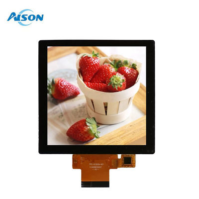 4 inci Square TFT Display 480x480 dengan RGB Interface dengan Touch Display 300 cd/m2