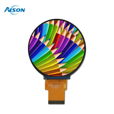 2.76 inci 480x480 Layar TFT Bulat 2.8 Inci Layar Bulat Dengan RGB 40Pin Interface