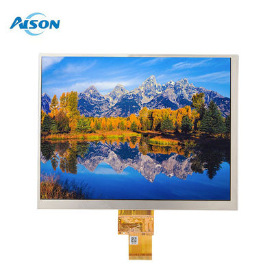 Pencahayaan Tinggi Panel LCD 8 inci 1024x768 TFT Capacitive Touch Screen