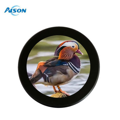3.4 inci DSI Round Touch Display, 800 × 800, IPS, 10-Point Touch dengan HDMI Board Enclosure