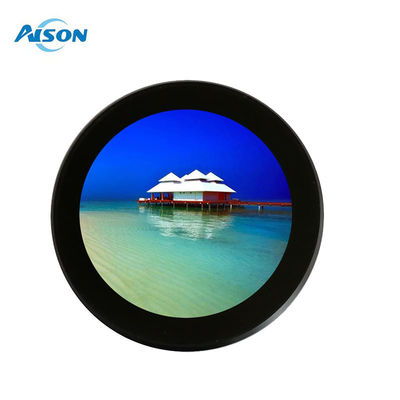 3.4 inci DSI Round Touch Display, 800 × 800, IPS, 10-Point Touch dengan HDMI Board Enclosure