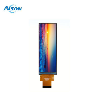Layar LCD Tipe Batang 4.6" RGB 40Pin Tampilan Memanjang Dengan Kecerahan 300 Cd/m2 Dan Suhu Operasi -20 hingga 70 Derajat