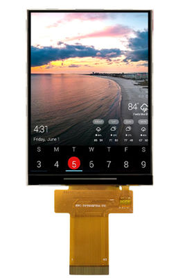 3.5 inci 320x480 Potret MIPI TFT LCD Modul dengan PCAP Sentuh