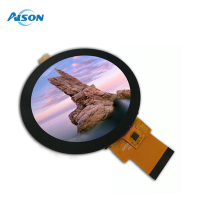 2.8 inci 480x480 Lingkaran TFT Tampilan RGB Antarmuka 40pin Dengan Layar Sentuh