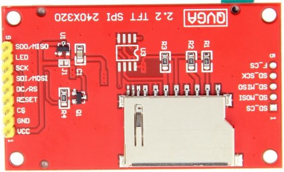 Modul Tampilan LCD TFT SPI 2.2 inci IC Driver ILI9341 dengan Papan PCB