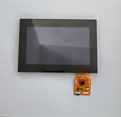 Modul LCD TFT IPS LVDS 5 Inci 800x480 dengan Layar Sentuh Kapasitif Antarmuka USB