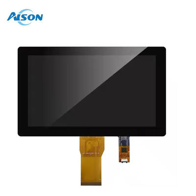 7 inci 1024x600 LVDS IPS TFT LCD Display USB I2C Interface Capacitive Touch Panel