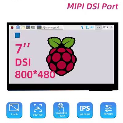 5 inci 800x480 MIPI DSI LCD layar sentuh untuk Raspberry Pi 3 4B