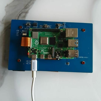 7 inci MIPI-DSI IPS LCD Display Capacitive Touch Screen untuk Raspberry Pi 5 4 3