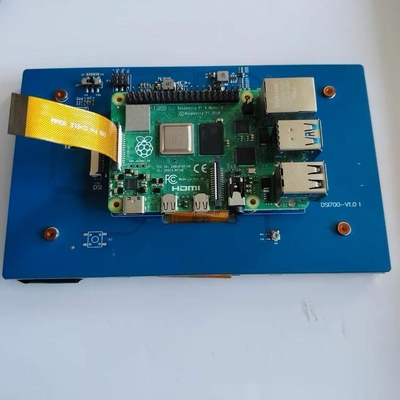7 inci MIPI-DSI IPS LCD Display Capacitive Touch Screen untuk Raspberry Pi 5 4 3