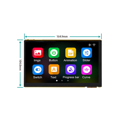 Papan Pengembangan ESP32 P4 7 Inci dengan Layar LCD dan Sentuh Kapasitif ESP32-C6 Bawaan