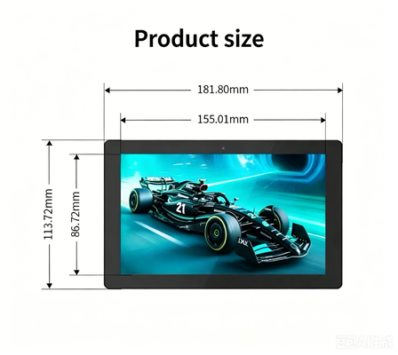 Papan Pengembangan Layar Sentuh Kapasitif ESP32 P4 C6 7 Inci Layar LCD IPS 1024x600 dengan Kamera 2MP Port Ethernet 100Mbps