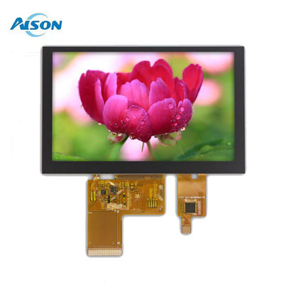 5 inci IPS TFT Display Module 800x480 Layar Sentuh Kapasitif Industri 500 Cd/M2