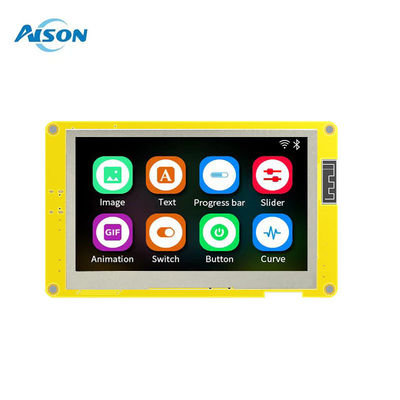 Modul TFT LCD LCM HMI 4.3 Inci 800X480 ESP32-S3 dengan Papan Pengembangan Flash 8M PSRAM 16M untuk Tampilan Pintar WIFI LVGL