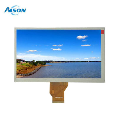 8 inci 800x480 TFT LCD Display Kecerahan Tinggi 1000cd/m2 untuk Aplikasi Industri RGB Interface