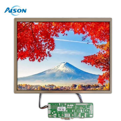 12.1 Inci 1024x768 TFT Industrial Display Dengan IPS Viewing Direction 650 cd/m2