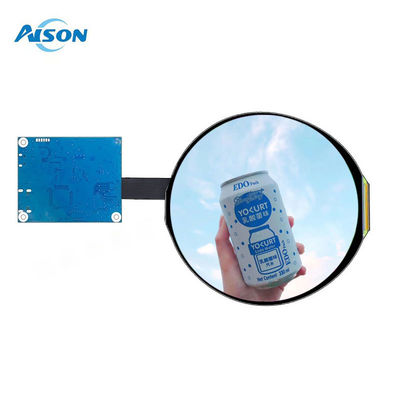 5 inci 1080x1080 Lingkaran TFT LCD Modul MIPI 50Pin dengan HDMI Board