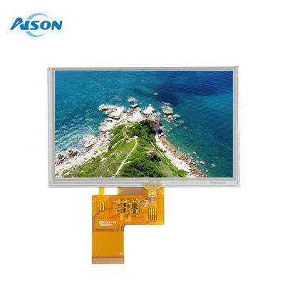 5 inci 800x480 RGB 40 Pin Interface TFT LCD Display Dengan Resistive Touch Panel